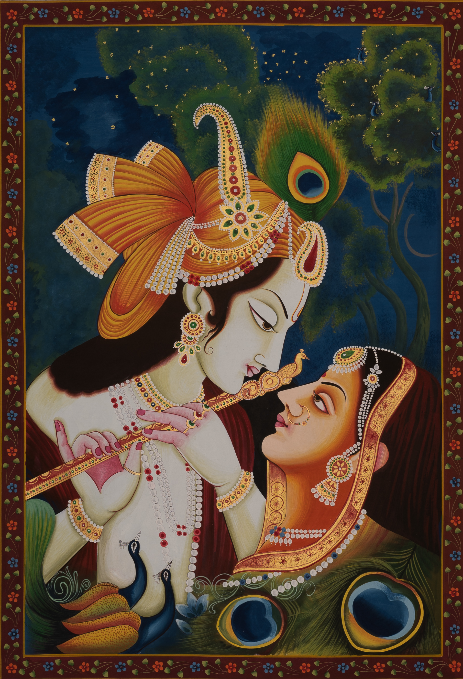 Radha krishna - The divine lovers,. | kathak, traditional NO… | Flickr